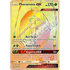 158 / 156 Pheromosa GX rara segreta foil (IT) -NEAR MINT-