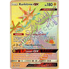 160 / 156 Xurkitree GX rara segreta foil (IT) -NEAR MINT-