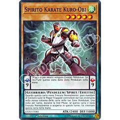 EXFO-IT081 Spirito Karate Kuro-Obi comune 1a Edizione (IT) -NEAR MINT-