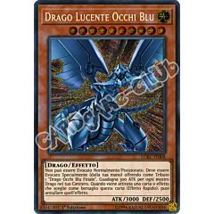 LCKC-IT008 Drago Lucente Occhi Blu rara segreta 1a Edizione (IT) -NEAR MINT-