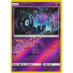 091 / 214 Unown rara reverse (IT) -NEAR MINT-