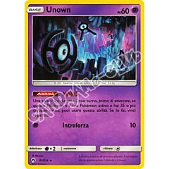 091 / 214 Unown rara normale (IT) -NEAR MINT-