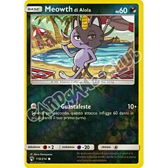 118 / 214 Meowth  di Alola comune reverse (IT) -NEAR MINT-