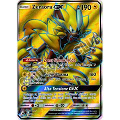 201 / 214 Zeraora GX ultra rara foil (IT) -NEAR MINT-