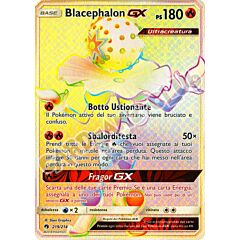 219 / 214 Blacephalon GX rara segreta foil (IT) -NEAR MINT-