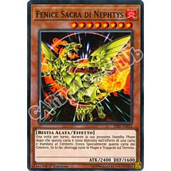 HISU-IT012 Fenice Sacra di Nephtys super rara 1a Edizione (IT) -NEAR MINT-