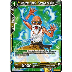 BT1-076 Master Roshi, Forged of Will non comune normale (EN) -NEAR MINT-