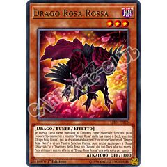 LED4-IT025 Drago Rosa Rossa rara 1a Edizione (IT) -NEAR MINT-