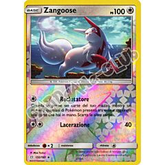 132 / 181 Zangoose rara foil reverse (IT) -NEAR MINT-