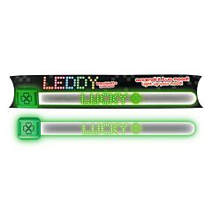 Leddy Braccialetto Luminoso Verde Lucky