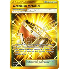 195 / 181 Occhialini Metallici rara segreta foil (IT) -NEAR MINT-