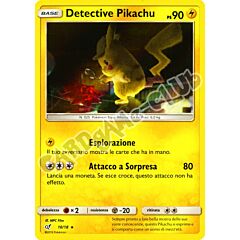 10 / 18 Detective Pikachu rara foil (IT) -NEAR MINT-