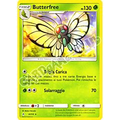 004 / 214 Butterfree rara normale (IT) -NEAR MINT-