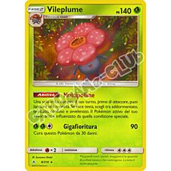 008 / 214 Vileplume rara foil (IT) -NEAR MINT-