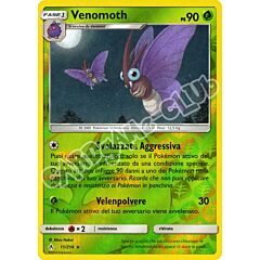011 / 214 Venomoth rara foil reverse (IT) -NEAR MINT-