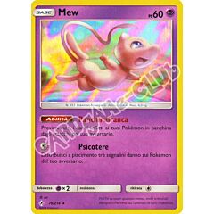 076 / 214 Mew rara foil (IT) -NEAR MINT-