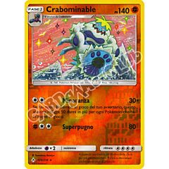 105 / 214 Crabominable rara foil reverse (IT) -NEAR MINT-