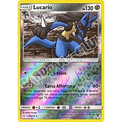 126 / 214 Lucario rara foil reverse (IT) -NEAR MINT-