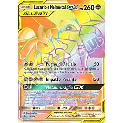 224 / 214 Lucario e Melmetal GX rara segreta foil (IT) -NEAR MINT-