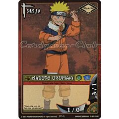 NI01 Naruto Uzumaki rara foil -NEAR MINT-