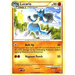 19 / 95 Lucario rara (EN) -NEAR MINT-