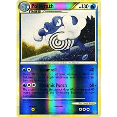 21 / 95 Poliwrath rara foil reverse (EN) -NEAR MINT-