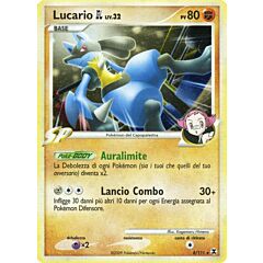 008 / 111 Lucario LIV.32 rara foil (IT) -NEAR MINT-