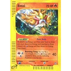 H08 / H32 Entei rara foil (EN) -NEAR MINT-