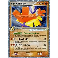 100 / 107 Hariyama EX rara ex foil (EN) -NEAR MINT-