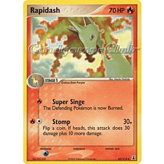 052 / 113 Rapidash non comune (EN) -NEAR MINT-