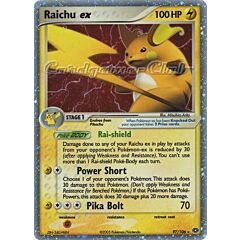 097 / 106 Raichu EX rara ex foil (EN) -NEAR MINT-