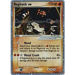 099 / 106 Regirock EX rara ex foil (EN) -NEAR MINT-