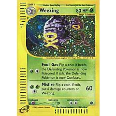 032 / 165 Weezing rara foil (EN) -NEAR MINT-