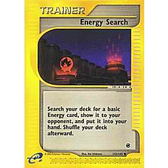 153 / 165 Energy Search comune (EN) -NEAR MINT-