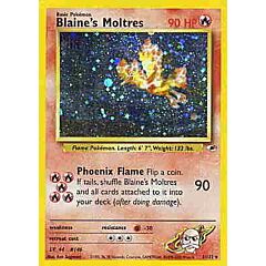 001 / 132 Blaine's Moltres rara foil unlimited (EN) -NEAR MINT-
