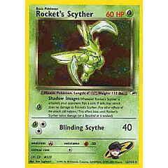013 / 132 Rocket's Scyther rara foil unlimited (EN) -NEAR MINT-