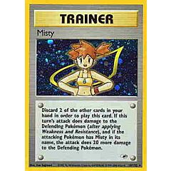 018 / 132 Misty rara foil unlimited (EN) -NEAR MINT-