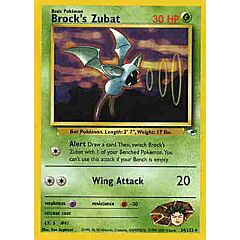 024 / 132 Brock's Zubat Lv. 5 rara unlimited (EN) -NEAR MINT-