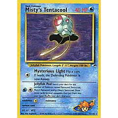 032 / 132 Misty's Tentacool Lv. 12 rara unlimited (EN) -NEAR MINT-