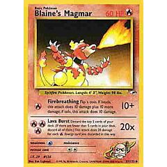 037 / 132 Blaine's Magmar non comune unlimited (EN) -NEAR MINT-