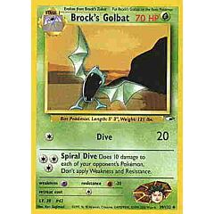 039 / 132 Brock's Golbat non comune unlimited (EN) -NEAR MINT-