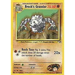 040 / 132 Brock's Graveler non comune unlimited (EN) -NEAR MINT-