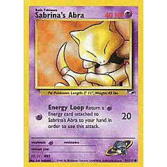 091 / 132 Sabrina's Abra comune unlimited (EN) -NEAR MINT-