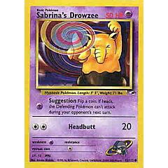 092 / 132 Sabrina's Drowzee comune unlimited (EN) -NEAR MINT-