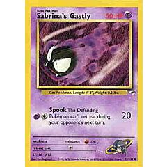 093 / 132 Sabrina's Gastly comune unlimited (EN) -NEAR MINT-