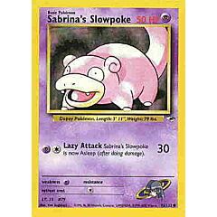 095 / 132 Sabrina's Slowpoke comune unlimited (EN) -NEAR MINT-