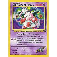 059 / 132 Sabrina's Mr. Mime non comune unlimited (EN) -NEAR MINT-