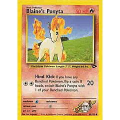 064 / 132 Blaine's Ponyta comune unlimited (EN) -NEAR MINT-