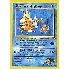 073 / 132 Giovanni's Magikarp comune unlimited (EN) -NEAR MINT-