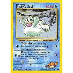 091 / 132 Misty's Seel comune unlimited (EN) -NEAR MINT-